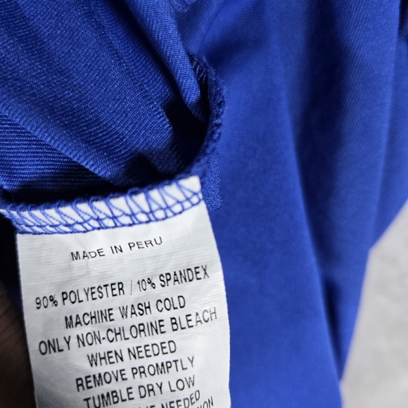 Greyson Golf Polo Performance Size XL Extra Large Blue Stretchy Men - Picture 4 of 9